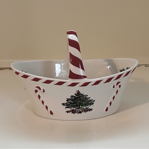 Spode Christmas Tree Candy Dish - Picture 1 of 7